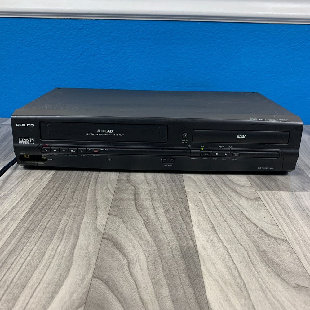Philco DVD3315V/F7  VCR Combo  VHS Recorder - No Remote DVD And VHS